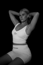 Load image into Gallery viewer, Gym Wear- Short Set in White
